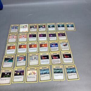 Lot Of 31 Pokemon Trainers Trading Cards